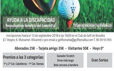 X Torneo benéfico de golf ‘Fundación Lukas’