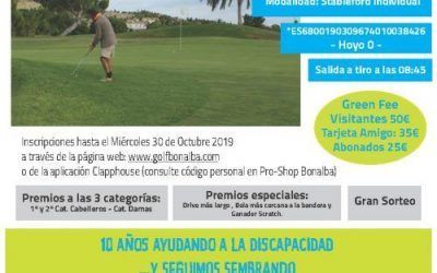 XII Torneo benéfico de golf ‘Fundación Lukas’