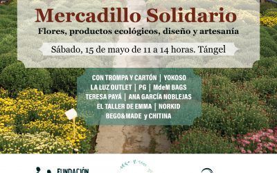 Felices de invitaros a este Mercadillo Solidario